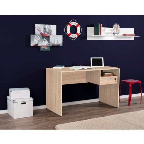 CMS-510-SS-1 Sonomo
White Study Desk slika 2