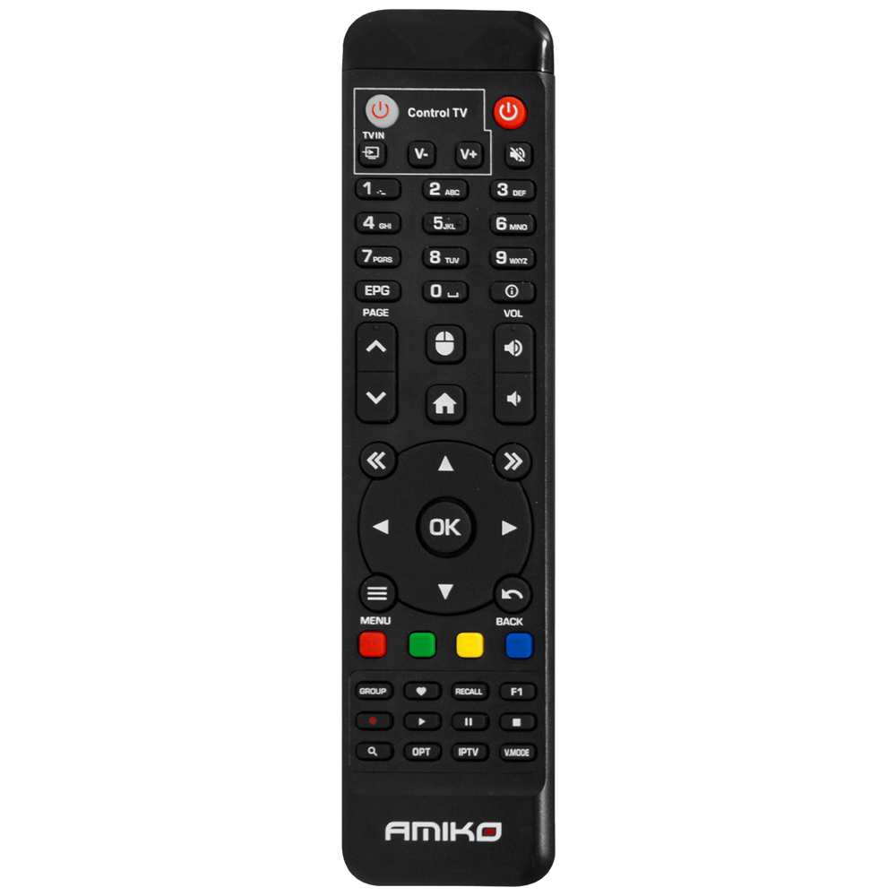 Amiko Prijenik IPTV, Android OS, 2/16GB, 4K, 2.4/5 GHz WiFi - A9Z Blue slika 3