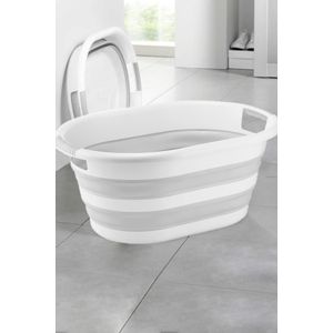 KL702 - Gray Grey Laundry Basket