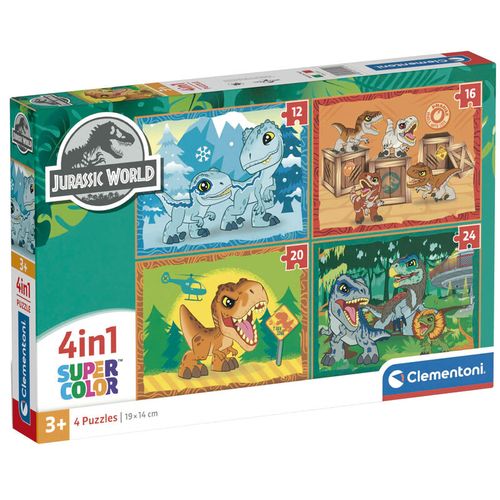 Jurassic World puzzle 12-16-20-24pcs slika 1