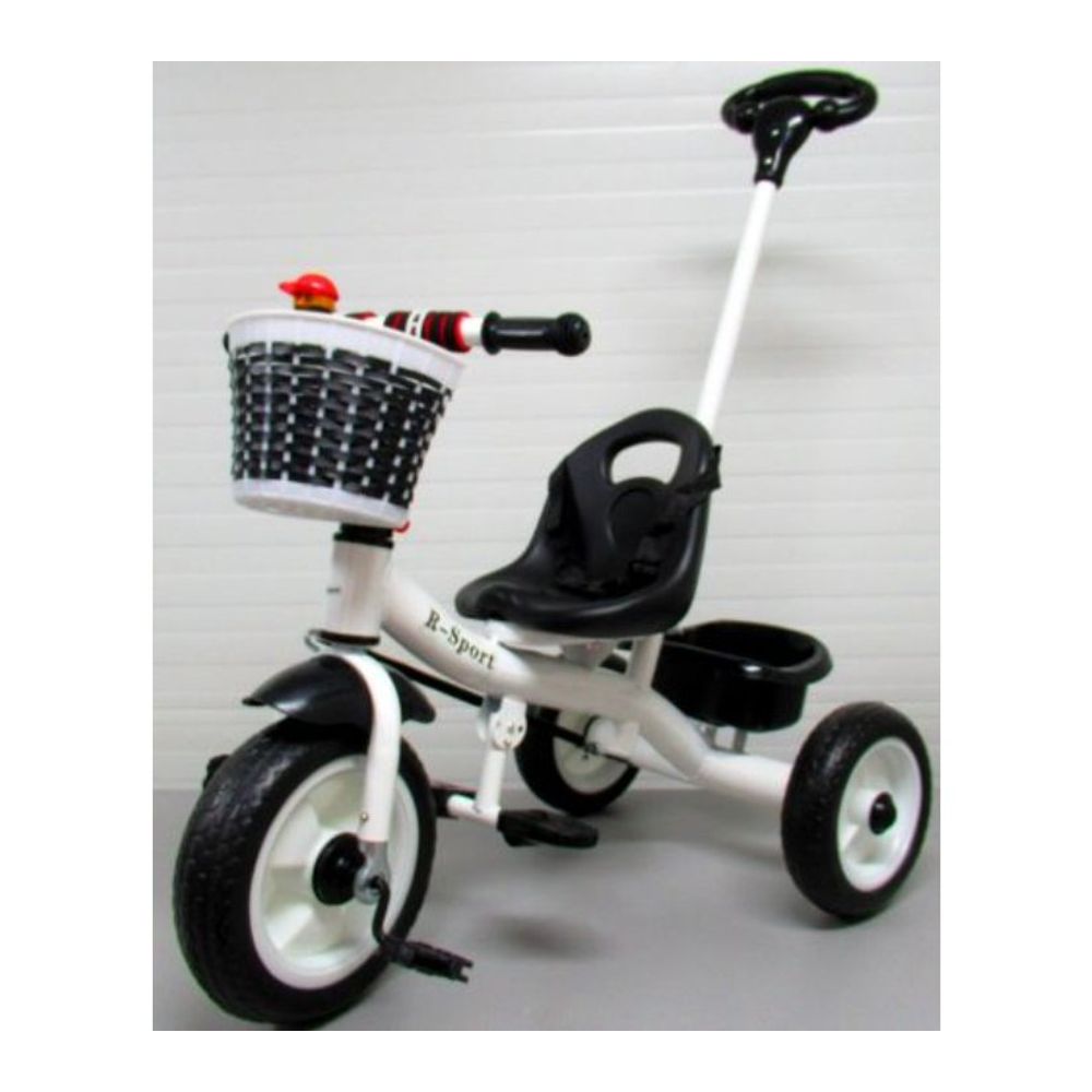 Tricikl T8 bijeli i crni EVA kotači Push bike slika 7