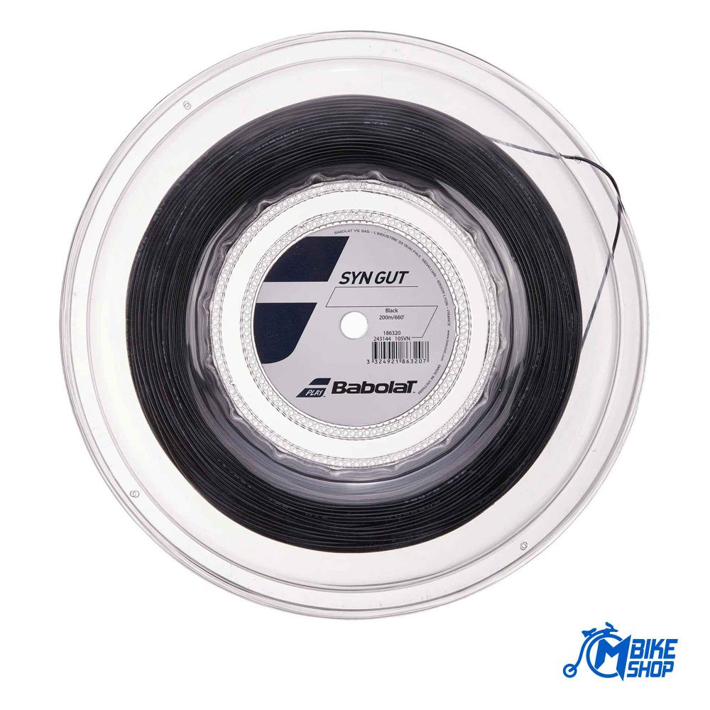 Babolat Teniska žica Syn Gut 1,25mm 200m Black slika 1