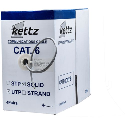 UTP kabl CAT6 Kettz KT-CAT6 305m/ROLL slika 1