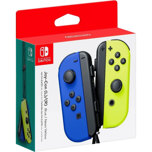 Nintendo Joy-Con za Nintendo Switch, Bluetooth, Blue / Neon Yellow - Switch Joy-Con Blue/Yellow, set slika 1