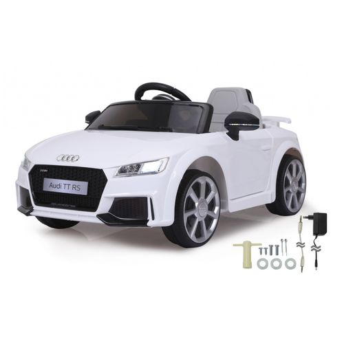 Jamara auto na akumulator Audi TT RS, sl. licenca, njemačka kvaliteta, bijeli slika 3