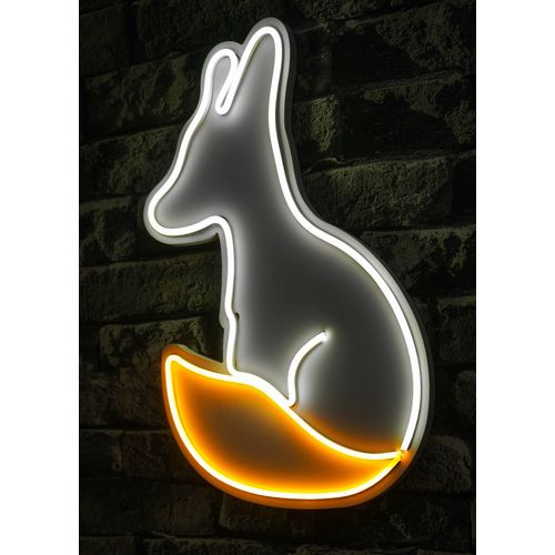 Wallity Ukrasna plastična LED rasvjeta, Fox - Yellow slika 8