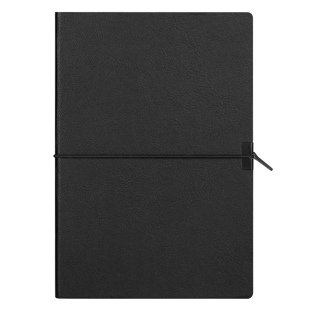 BASEL,notes sa fleksibilnom koricom A5,crni slika 1