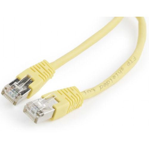 PP22-0.5M/Y Gembird Mrezni kabl FTP Cat5e Patch cord, 0.5m yellow slika 2