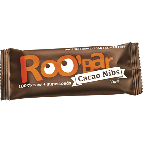ROOBAR Bar Raw Kakao&Badem 30G slika 1