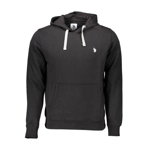 US POLO SWEATSHIRT WITHOUT ZIP MAN BLACK slika 1