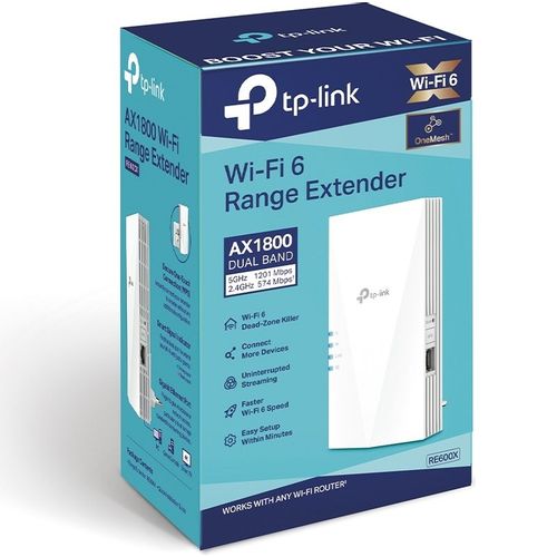 TP-LINK RE600X AX1800 Wi-Fi 6 Pojačivač Signala slika 3