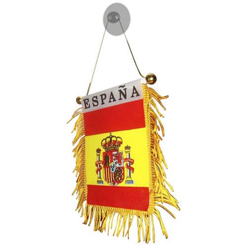 Španjolska Zastavica s Vakuumskim Priljepkom slika 2