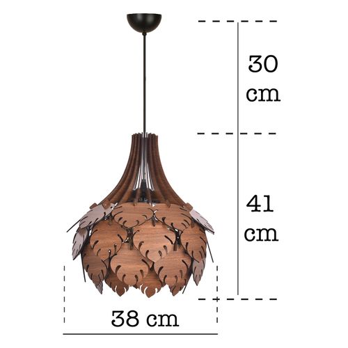 UAV001 Walnut Chandelier slika 3