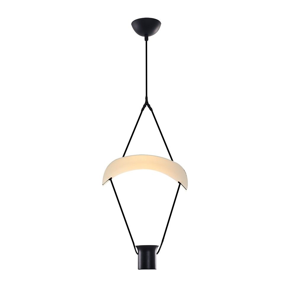 Luster L1331 - Crni Moderni LED Luster slika 1