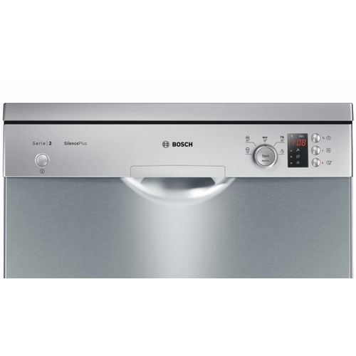 Bosch SMS25AI05E Serija 2 Mašina za pranje sudova, 12 kompleta, Silence Plus, EcoSilence Drive, silver inox slika 3