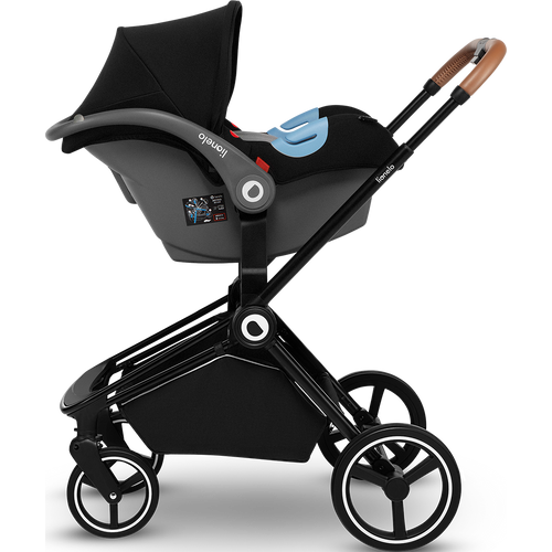 Lionelo Dečija Kolica 3U1 Mika Blue Navy   (0M+/Do 22Kg) slika 4