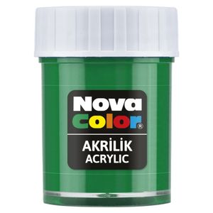 Nova Color Slikanje - Akrilne Boje 30g - Zelena - 540290