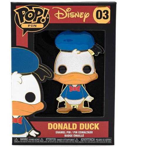 Funko Pop Disney Donald Large Enamel bedž 10cm slika 4