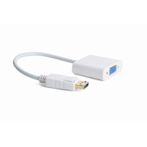 Gembird A-DPM-VGAF-02-W DisplayPort to VGA adapter cable, white slika 1