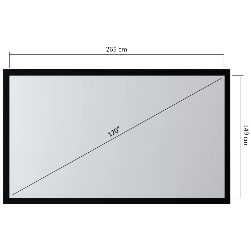 Maclean Platno za projektor, 265 x 149 cm - MC-922 slika 3