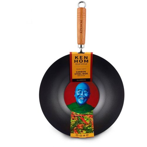 Ken Hom Classic non-stick čelični wok slika 3