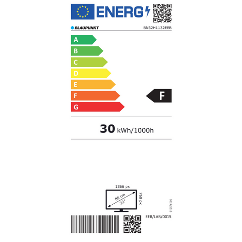 Blaupunkt HD LED TV BN32H1132EEB slika 4