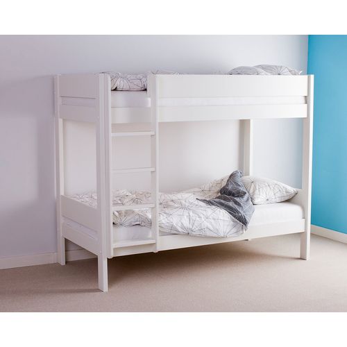 Drveni Dečiji Krevet Na Sprat Estella - Beli - 190*90 Cm slika 2