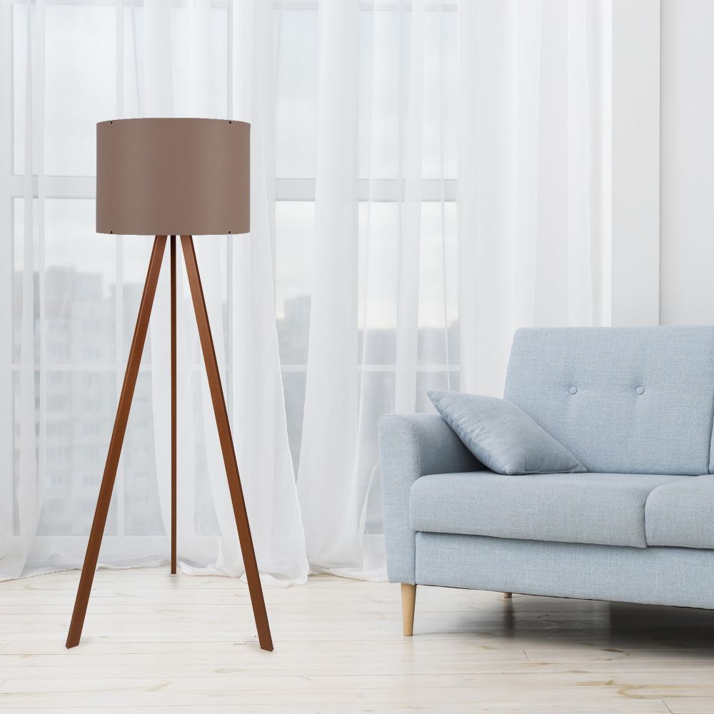 Podna Lampa AYD-1175 - boje: smeđa slika 1