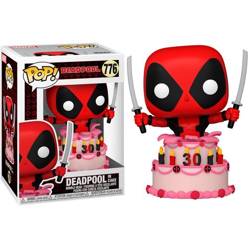 POP figure Marvel Deadpool 30th Deadpool in Cake slika 1