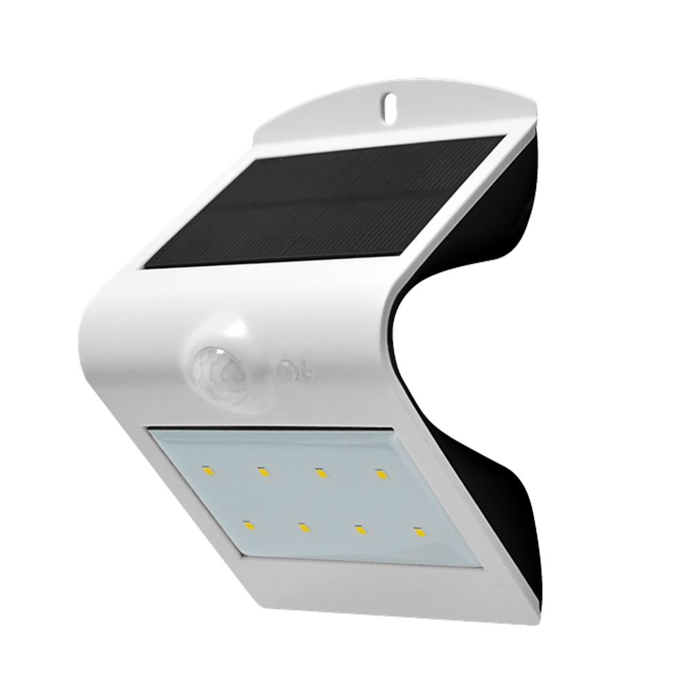 home Reflektor LED 1.5W sa solarnim panelom, detekcija pokreta - FLP 2/WH SOLAR slika 1