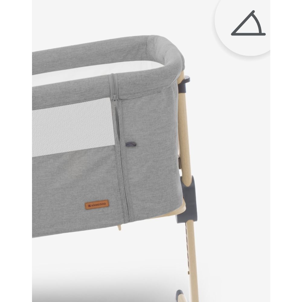 Kikka Boo Kolijevka Amaris, Dark Grey slika 5