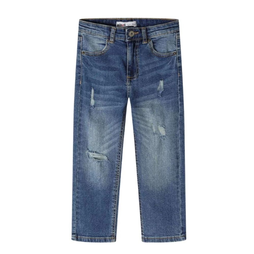 Minoti Farmerke za dječake - Ripped Denim, 13-14 god slika 1