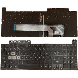 Tastatura za laptop Asus TUF Gaming FX506 FA506 FX706 FA706 veliki enter sa pozadinskim osvetljenjem