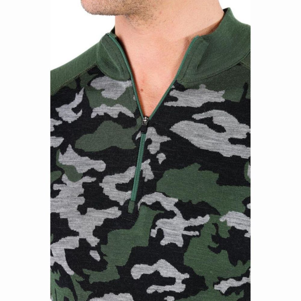 Woolona Muška majica Asker ZIP slika 4