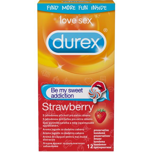 Durex strawberry 12/1 emoji slika 1