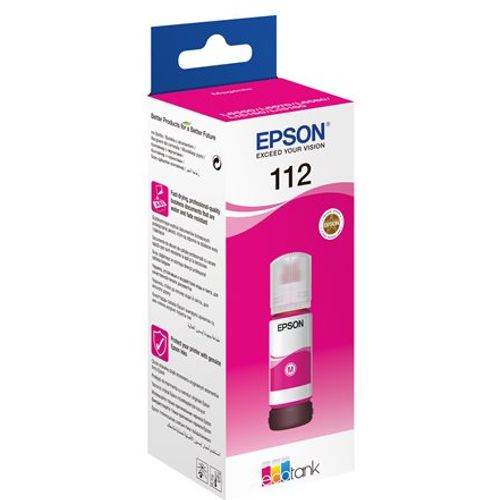 EPSON 112 EcoTank Pigment Magenta ink C13T06C34A slika 1