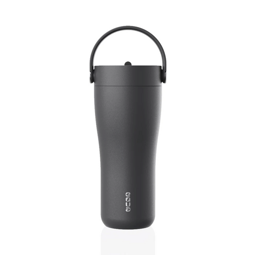 EQUA CARRY Cup, termo šalica od nehrđajućeg čelika za čaj/kavu, 600ml, crna slika 2