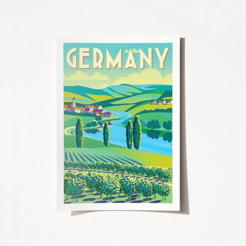 Wallity Poster A3, Germany - 1975 slika 1