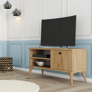 Retro 1552 Oak TV Stand