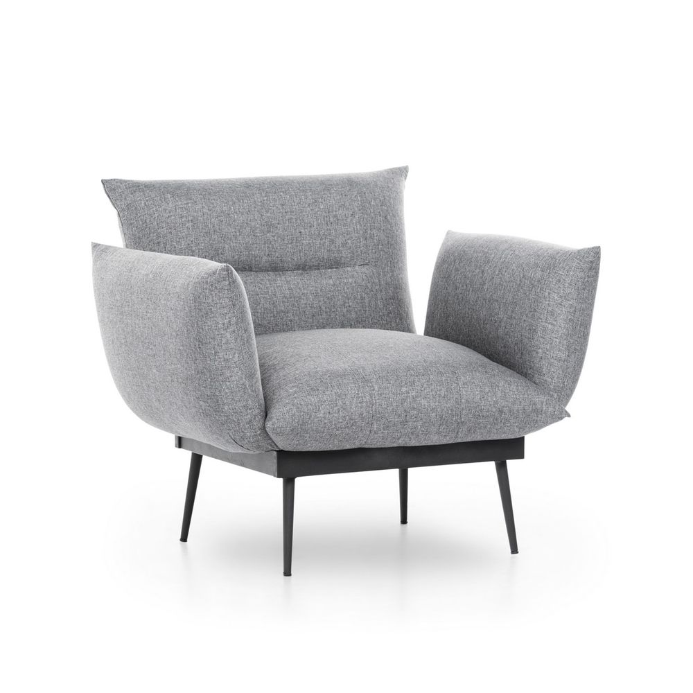 Jax Solo - Sivi GR110 Wing Chair slika 4
