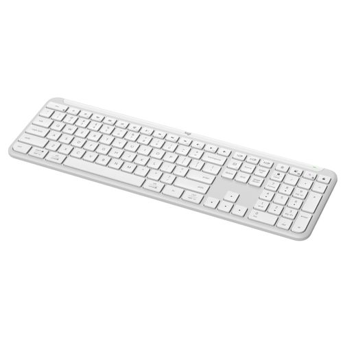 Logitech K950 Wireless White US tastatura bela slika 2