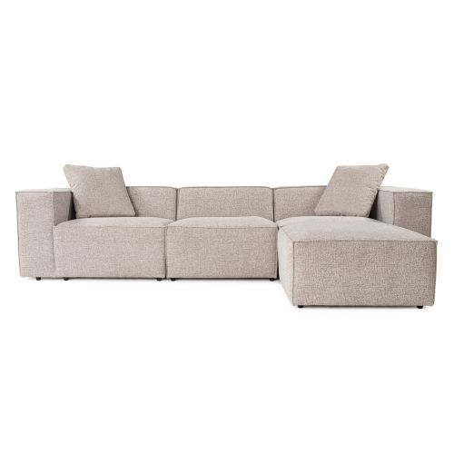 Atelier Del Sofa Lora (L1-O1-1R-POUFFE ) - Mocha Mocha Corner Sofa slika 9