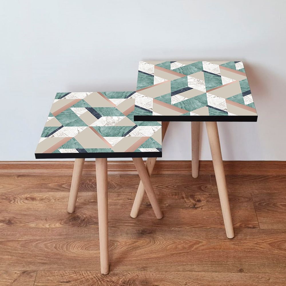 Nesting stolovi 2Shp330 - (2 komada) - boje: više boja slika 1