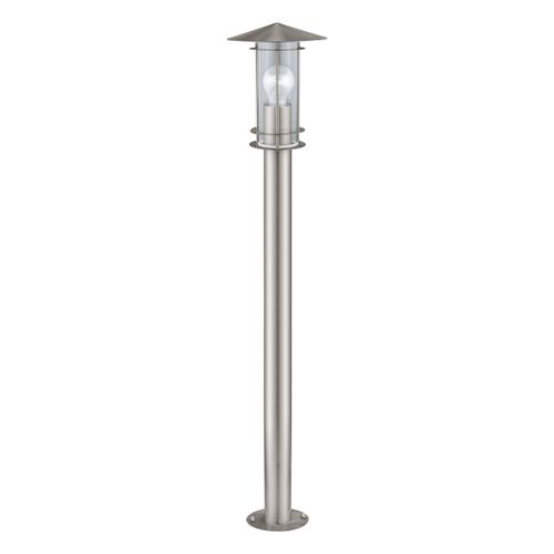 Eglo Lisiospoljna podna lampa/1, e27, h1000, inox/staklo  slika 1