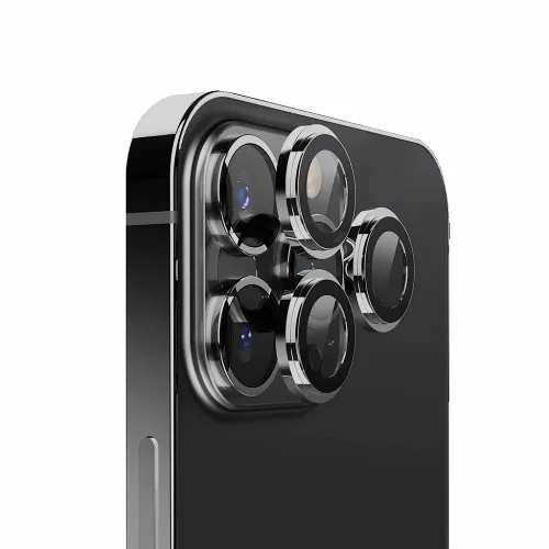 X-ONE safirno staklo za objektiv kamere Camera Armor Pro – za iPhone 15 /15 Plus srebrno slika 1