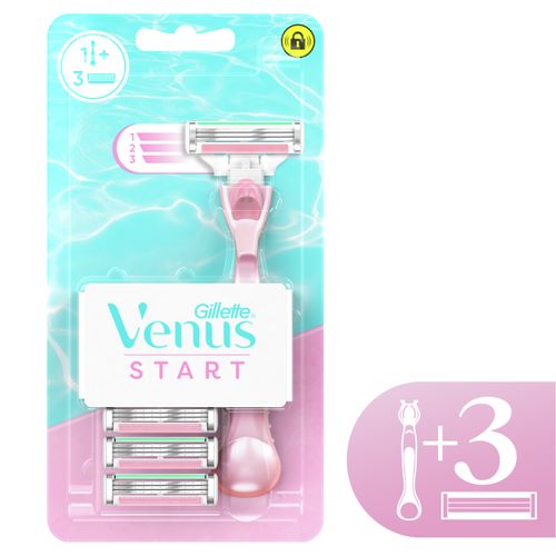 Gillette Venus Start brijač + 3 zamjenske patrone slika 1