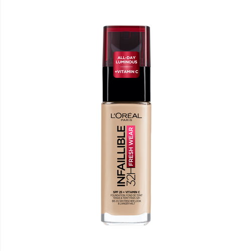 L'Oreal Paris Infaillible 32H Fresh Wear tečni puder 130 True Beige slika 2