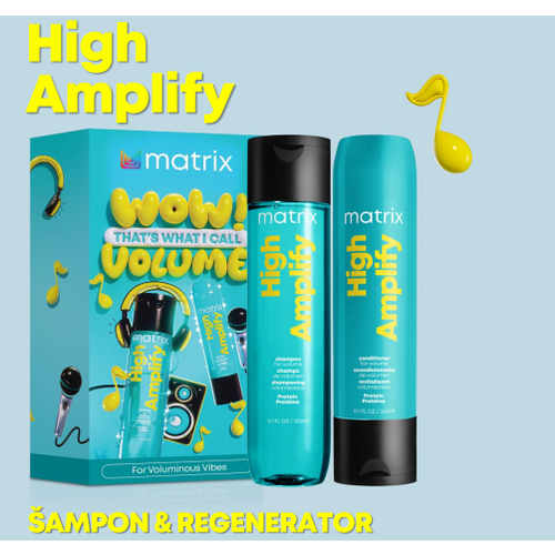 Matrix High Amplify hair care set slika 3