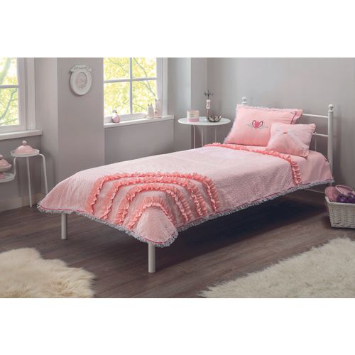 Rosa (90-100 Cm) Powder Young Bedspread Set slika 1