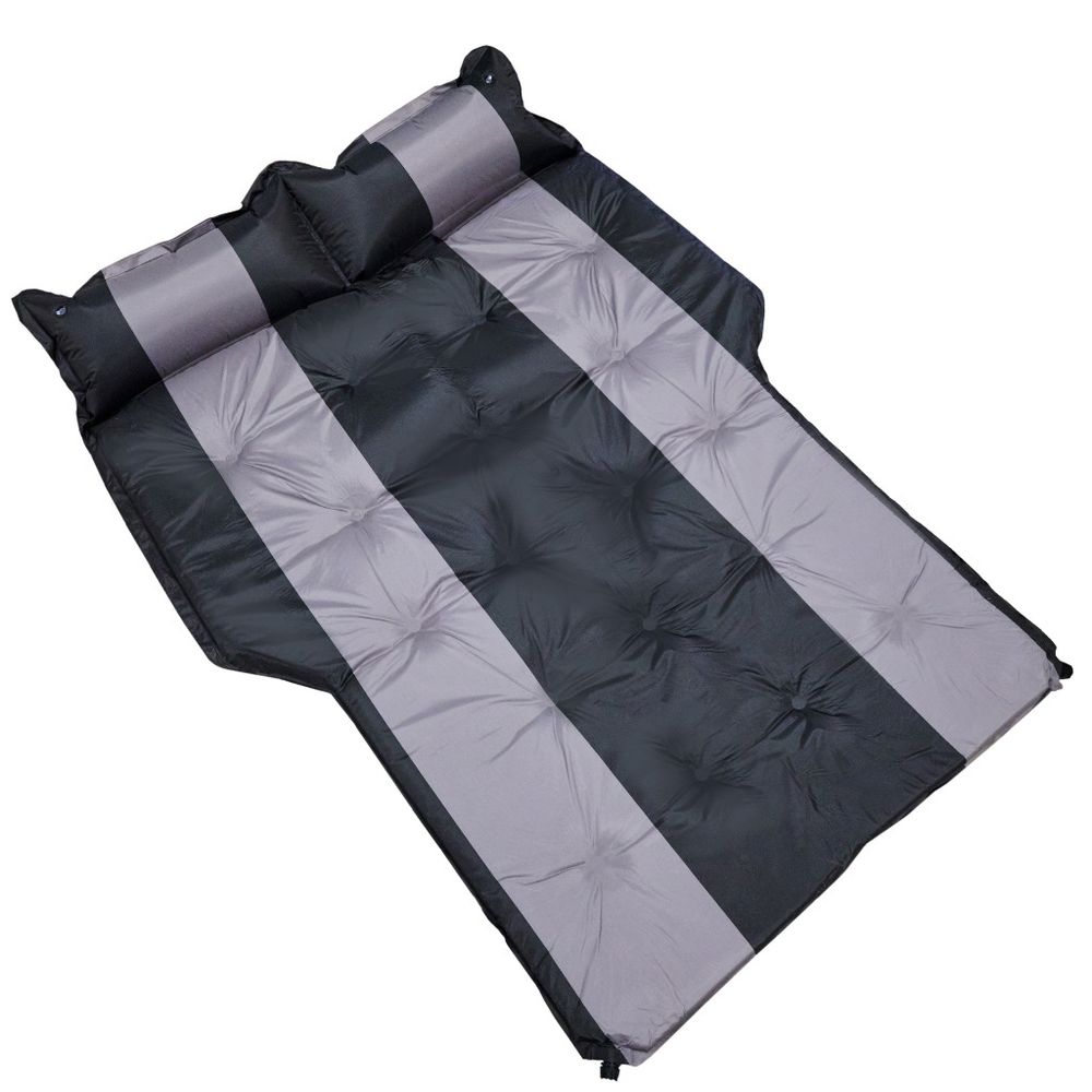 Madrac auto krevet na napuhavanje 180x120cm crni slika 2